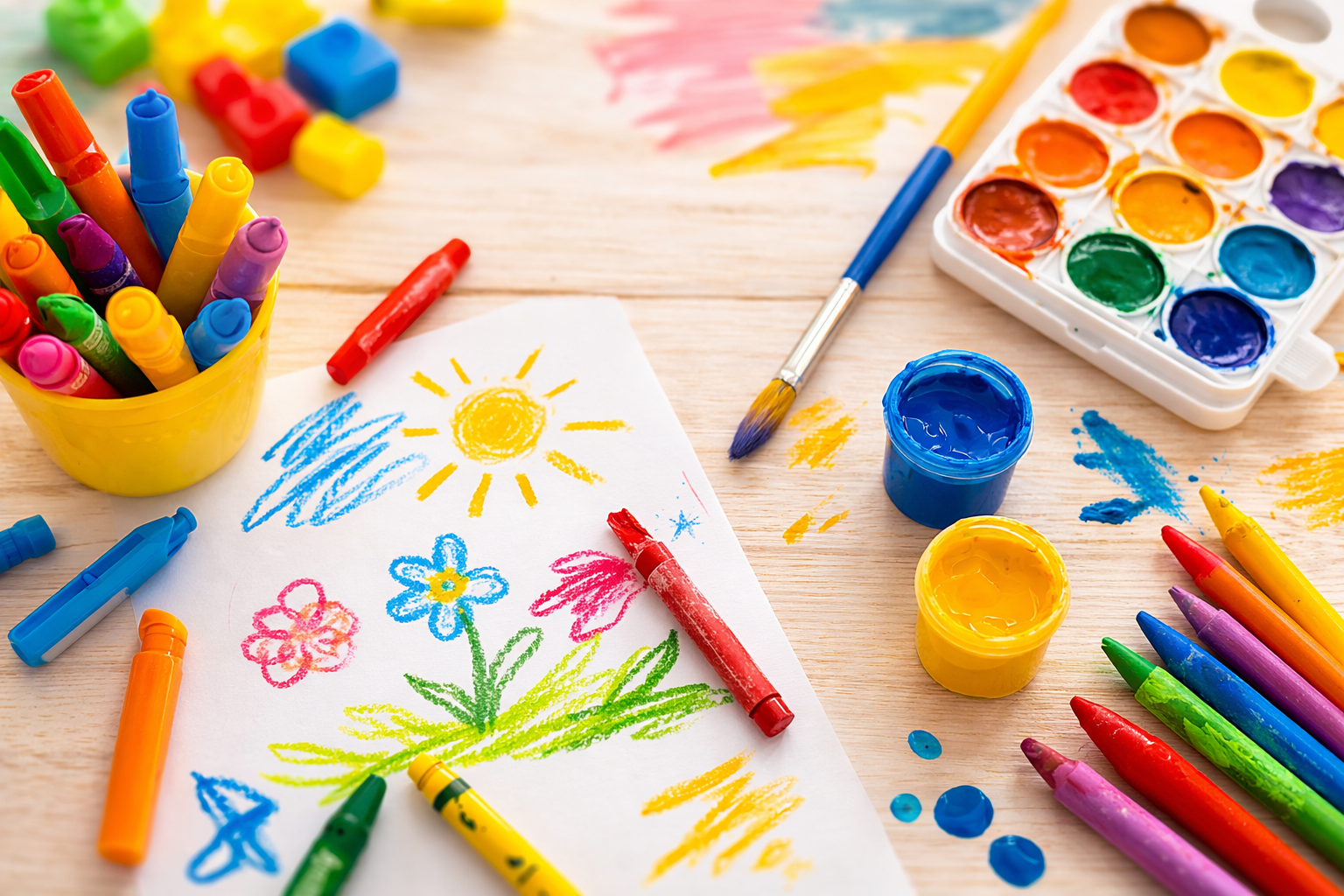Best coloring supplies for preschoolers to enhance creativity