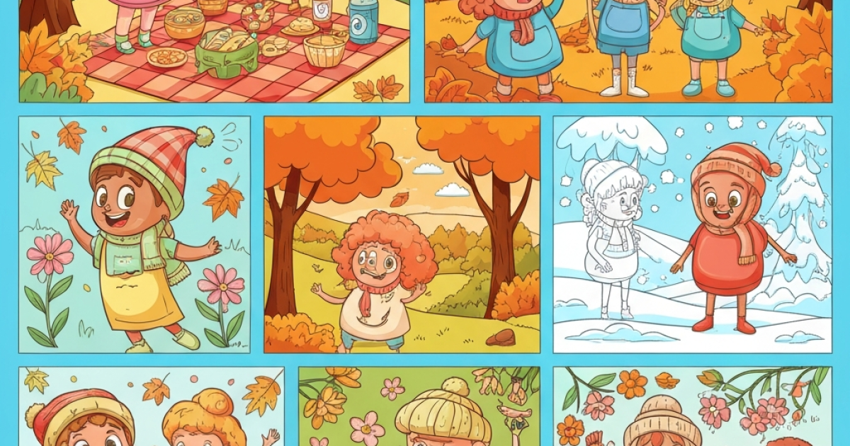10 best seasonal coloring pages for year-round fun
