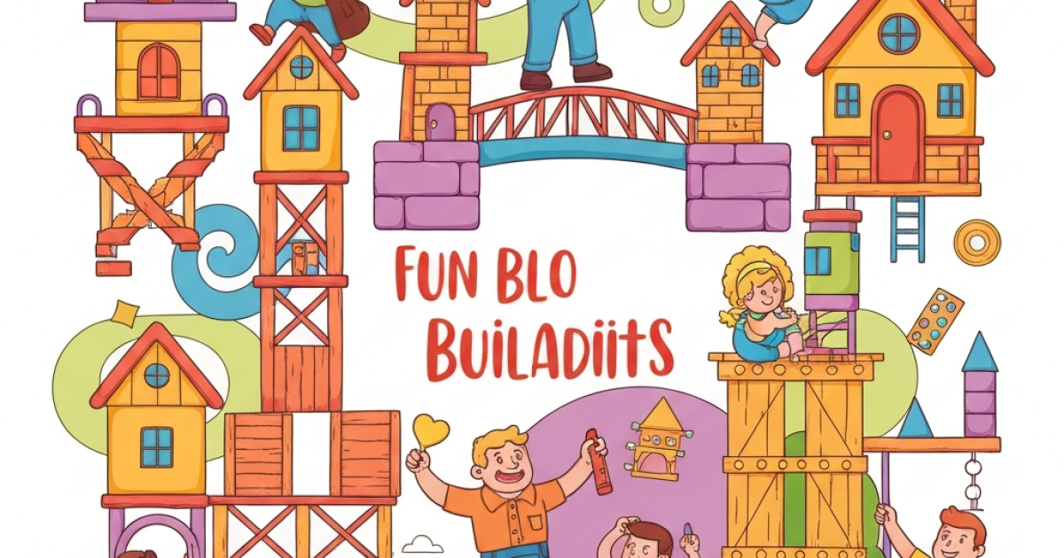 Fun building-themed coloring activities to explore with kids