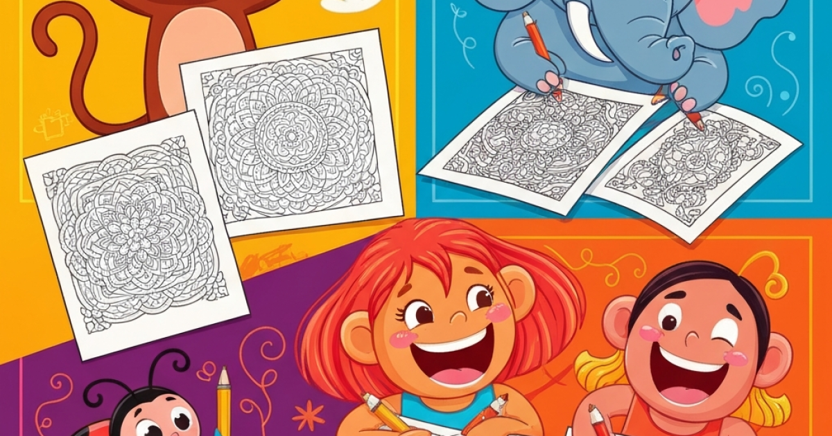 Kreative Bastelarbeiten mit Malvorlagen für einzigartige Geschenke