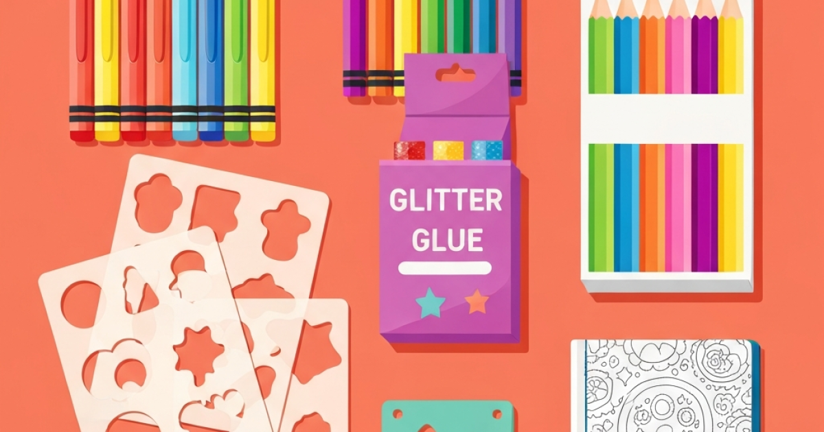 5 kreativních pomůcek na vybarvování pro děti všech věkových kategorií