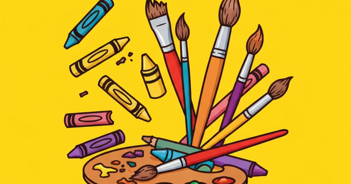 Avventure di colorazione per bambini durante le vacanze estive