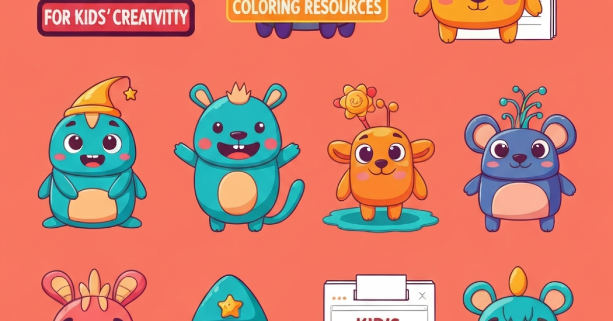 9 best online coloring resources for kids' creativity