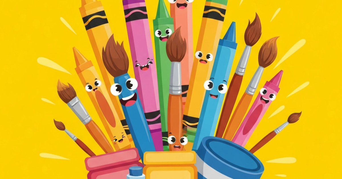 Late summer coloring activities for preparing for school