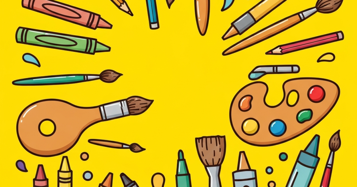 Choosing the right colors for your toddler's first coloring pages