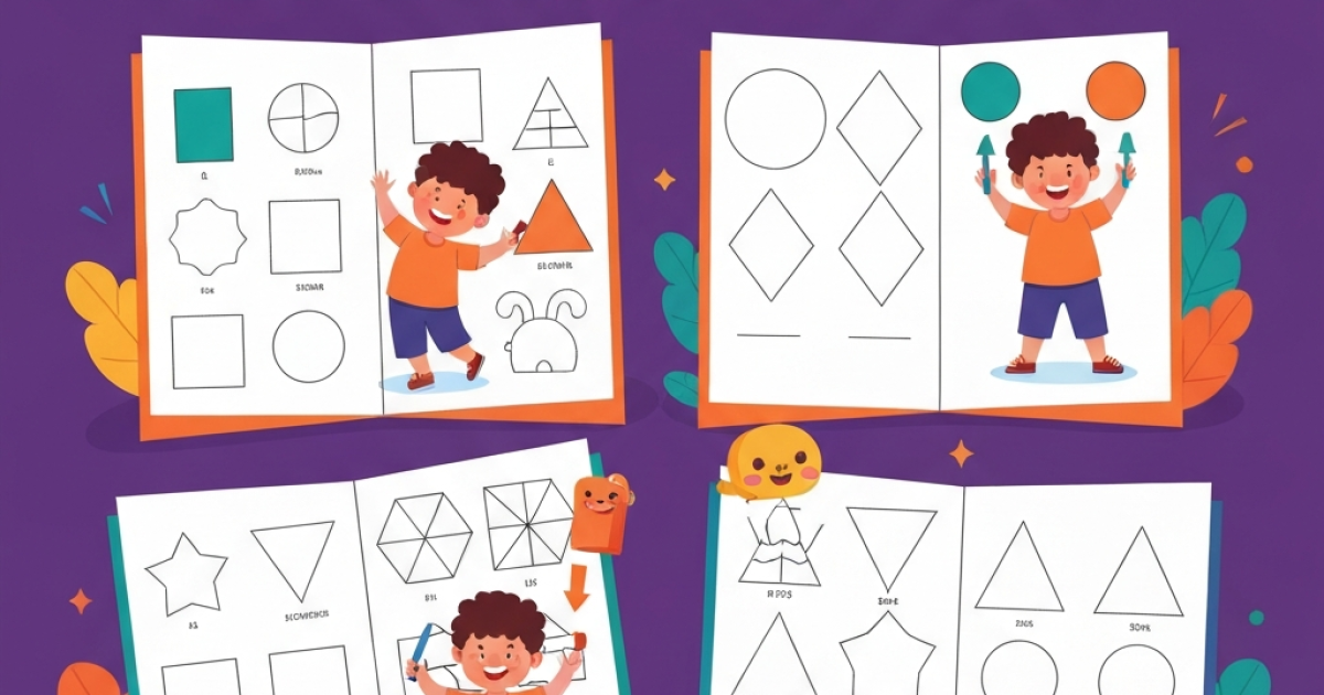 How to Use Coloring Pages to Learn Shapes and Patterns