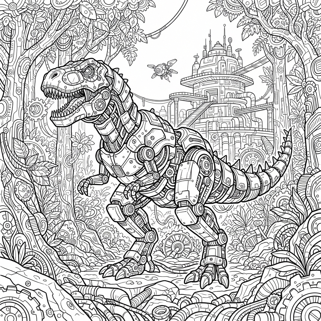 Roboterdinosaurier