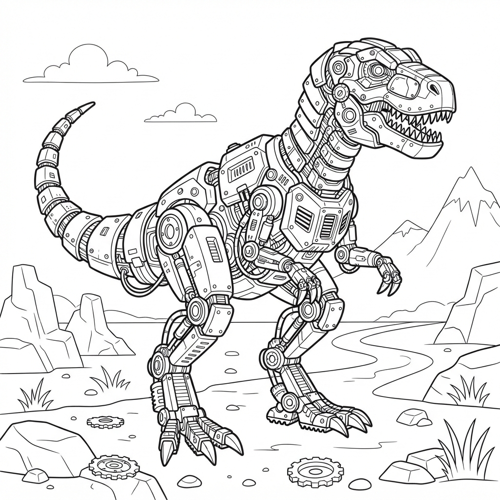 Robotyczny dinozaur