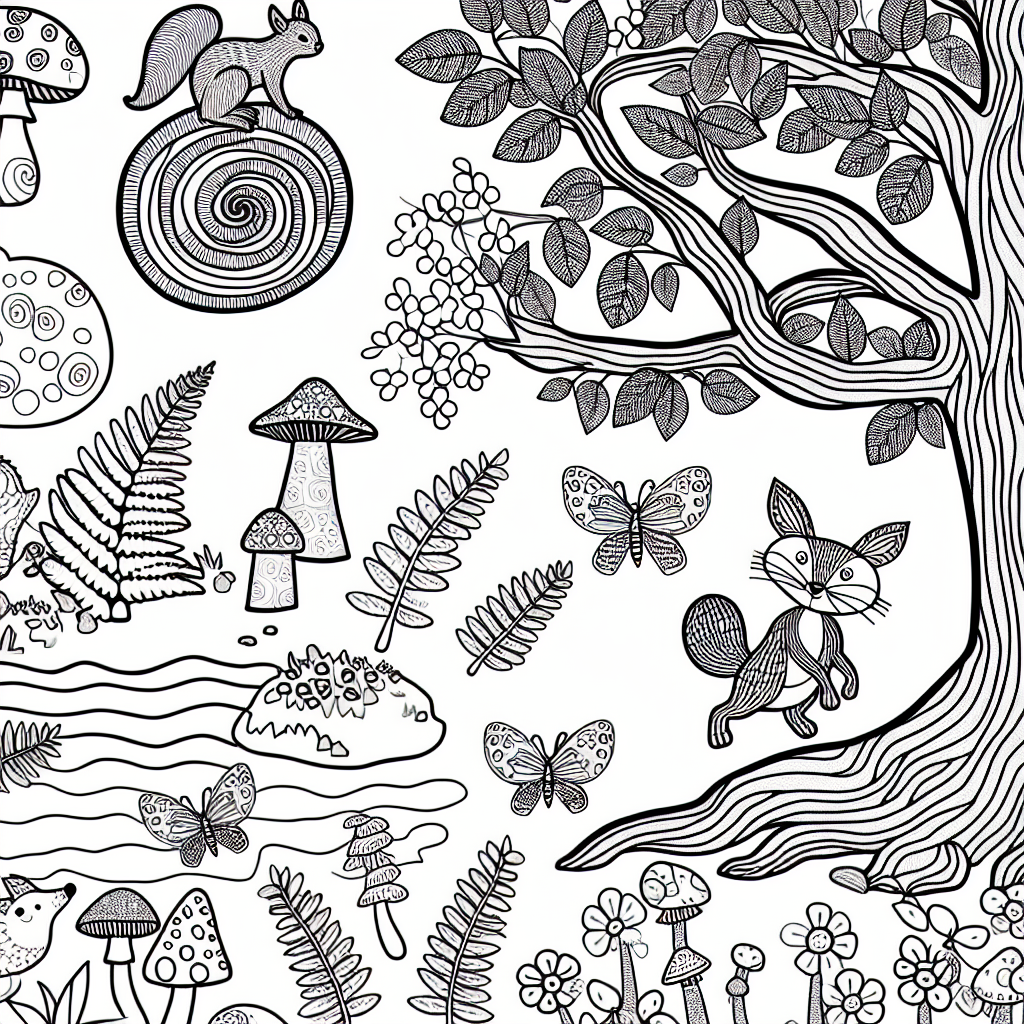 Funny Forest Wonders