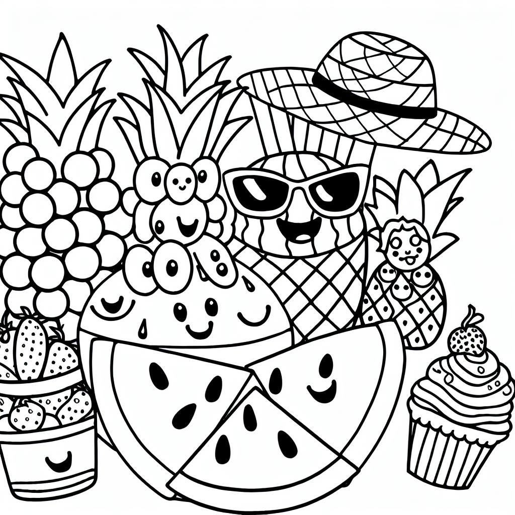 Fruit Party in the Garden