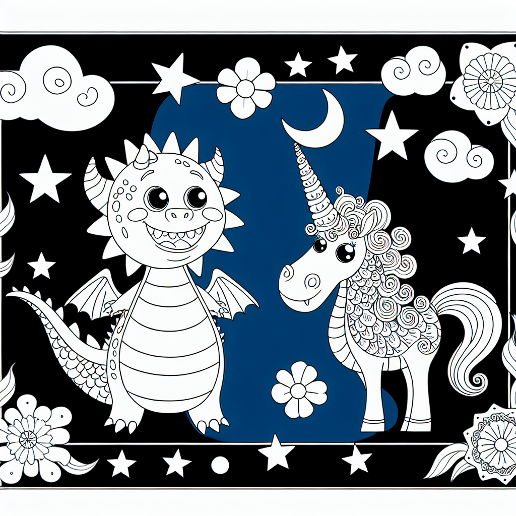 Fantasy Animals in Duet