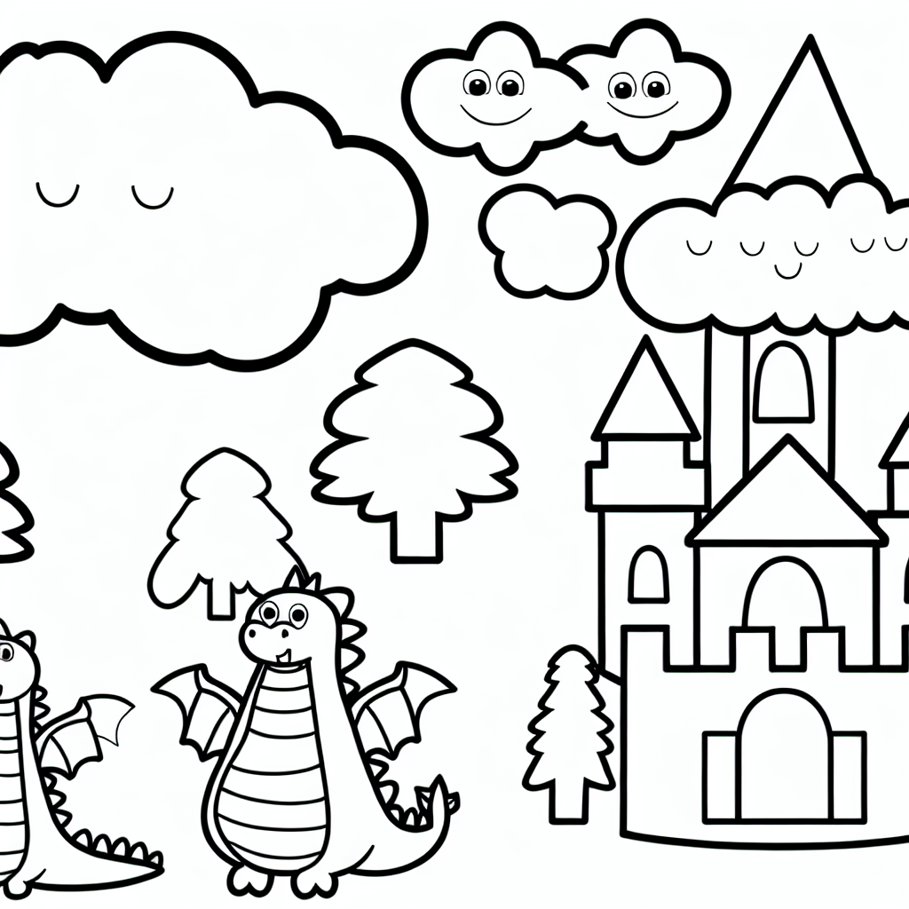 Fantasy Castle Scene