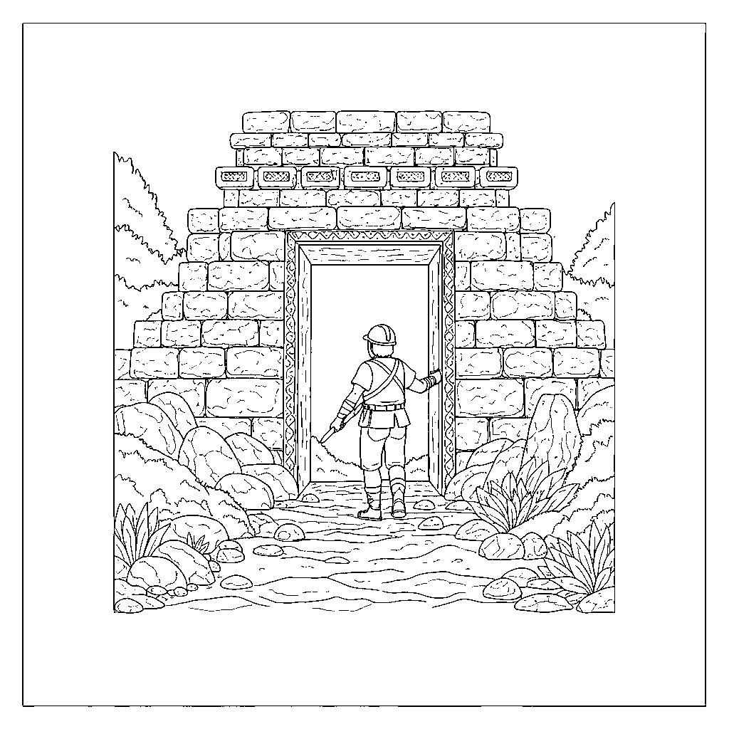 Ancient Ruins Hidden in Jungle