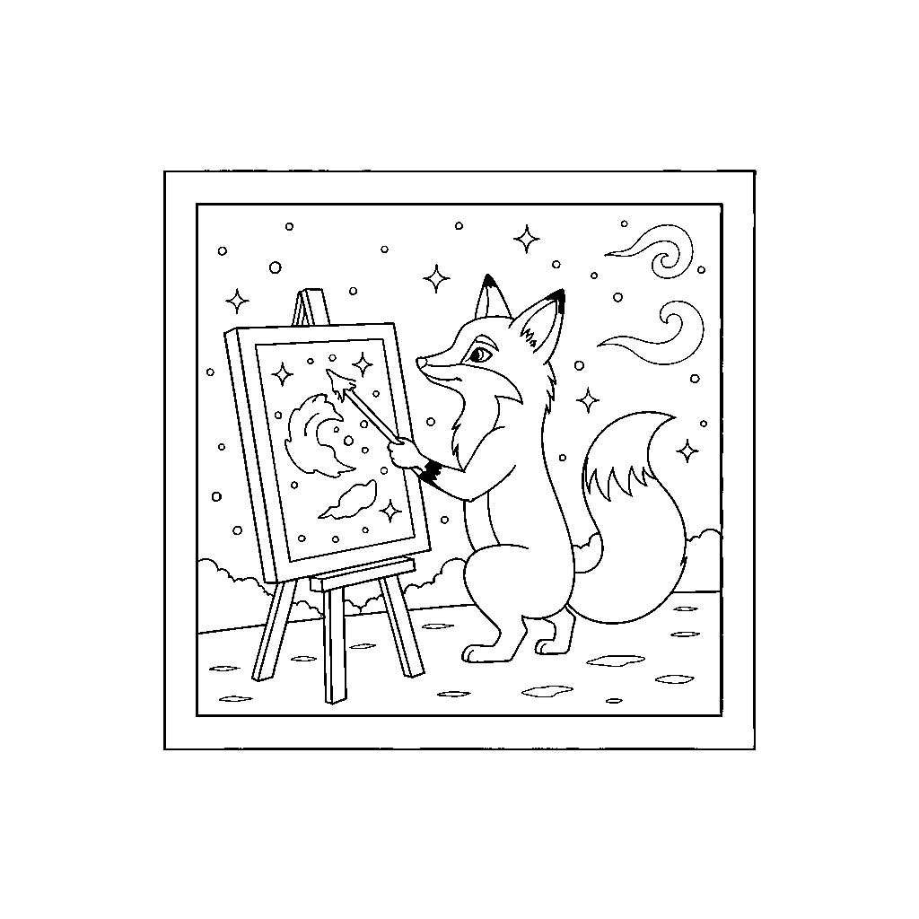 Astro-Fuchs schafft Raumkunst