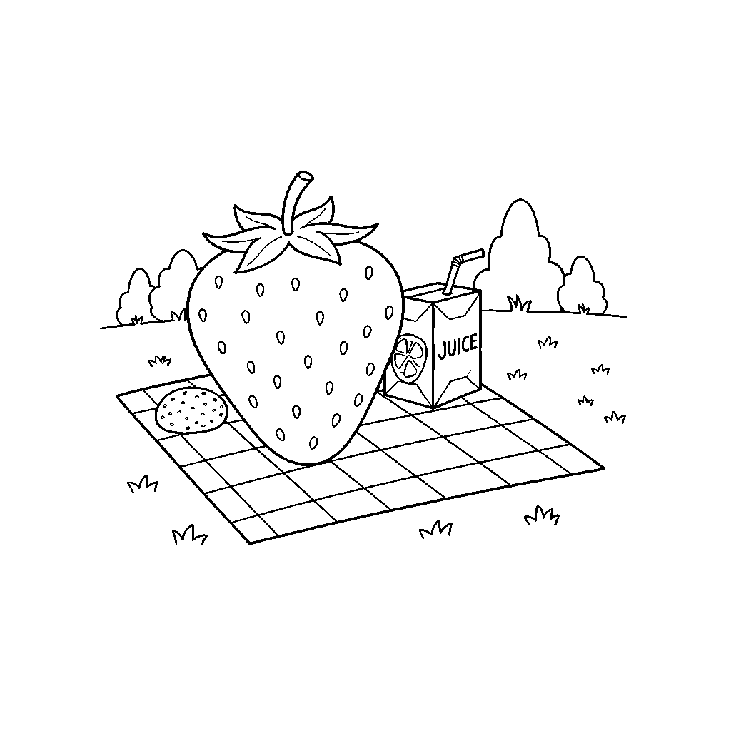 Beerenüberraschungs-Picknick