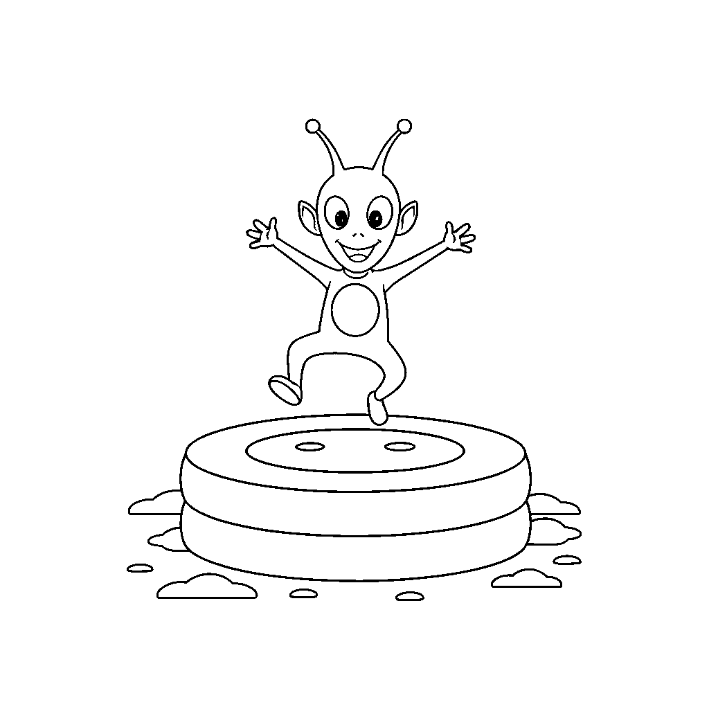 Bouncing Moon Bounce House