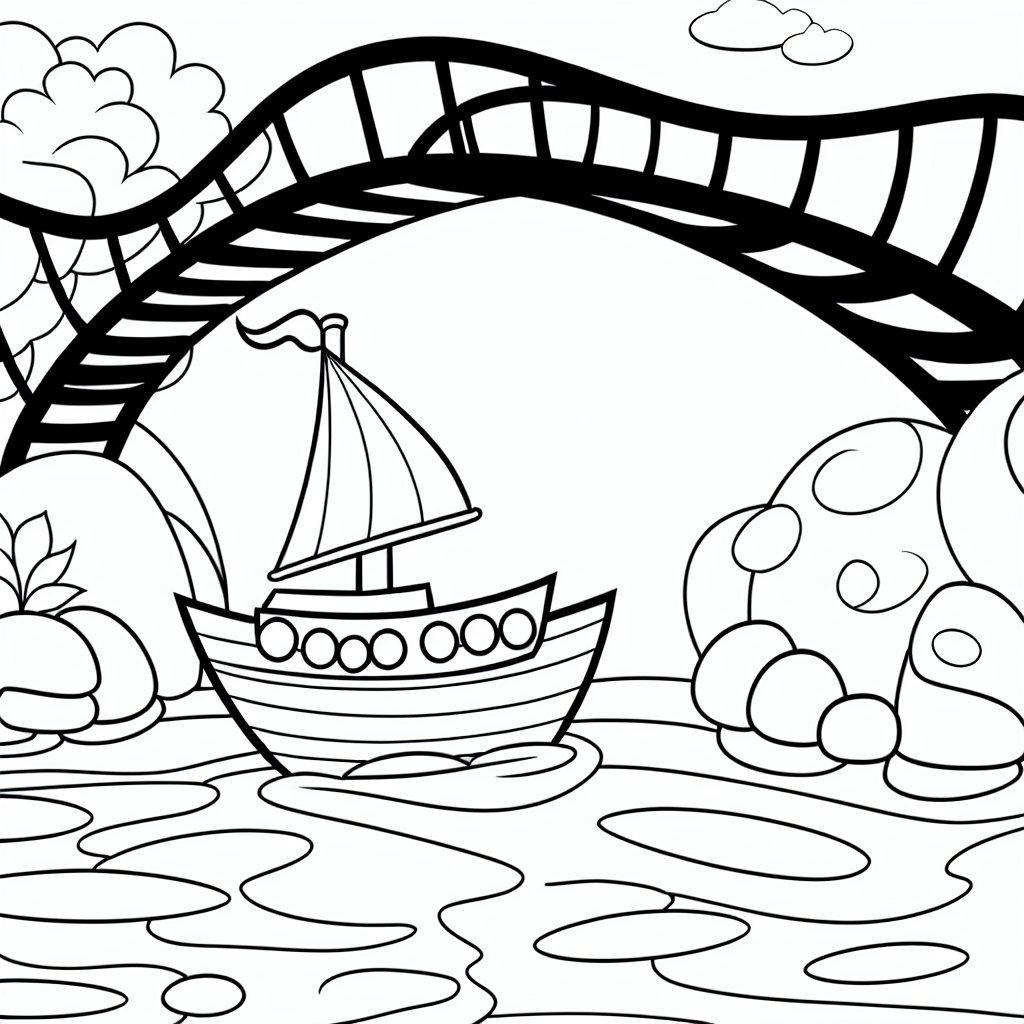 Puente sobre Río Brillante