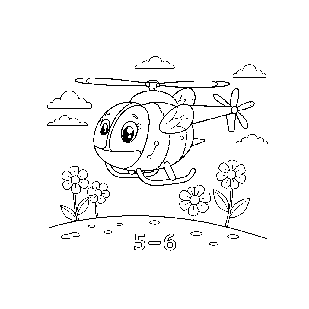 Śmigłowiec Bumblebee w Akcji