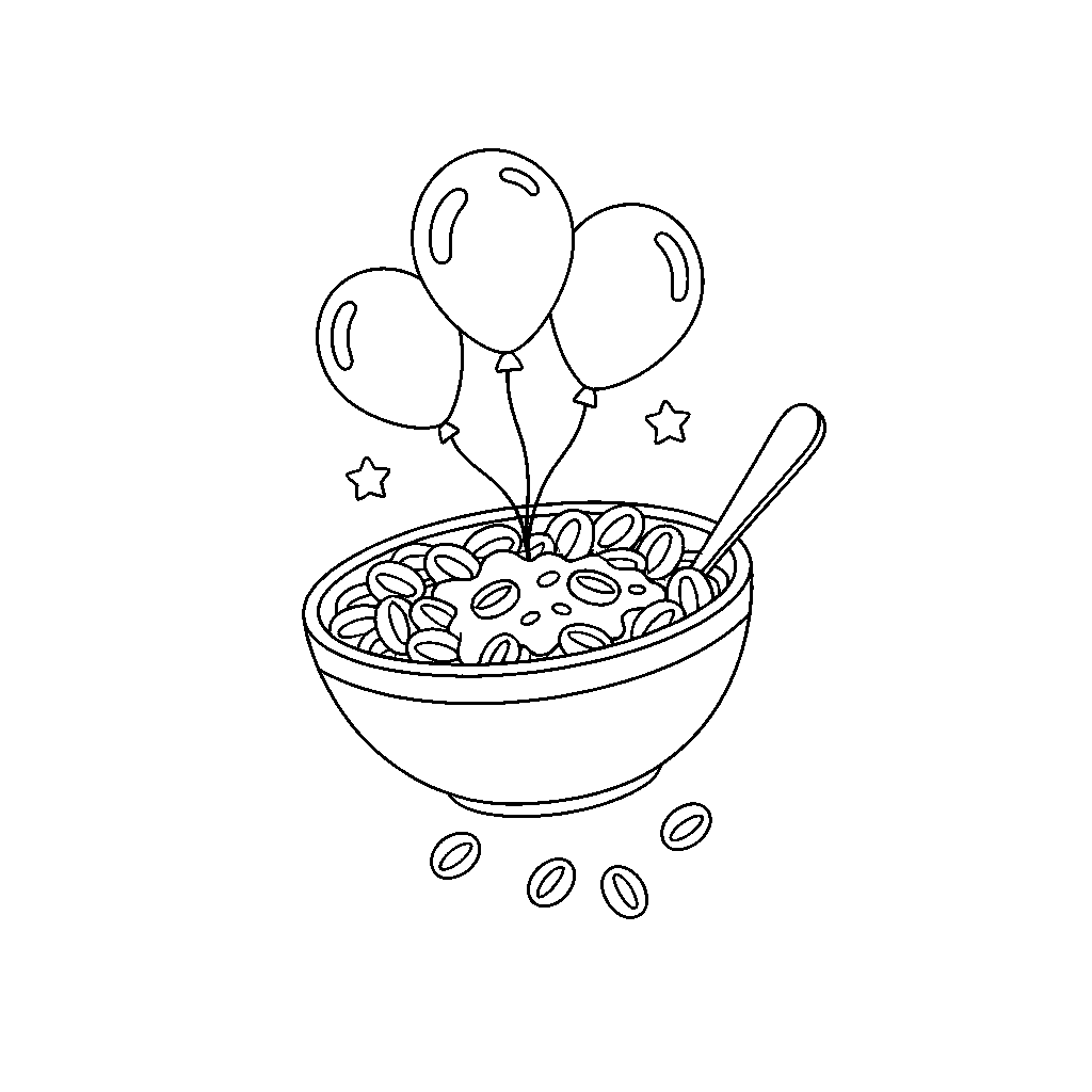 Cereal Bowl Balloon Ride
