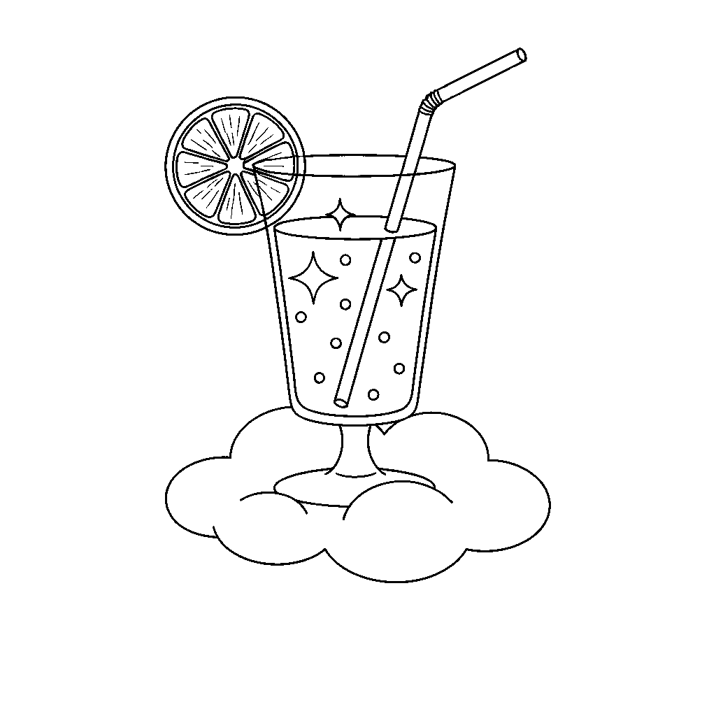 Champagne Wishes on a Cloud