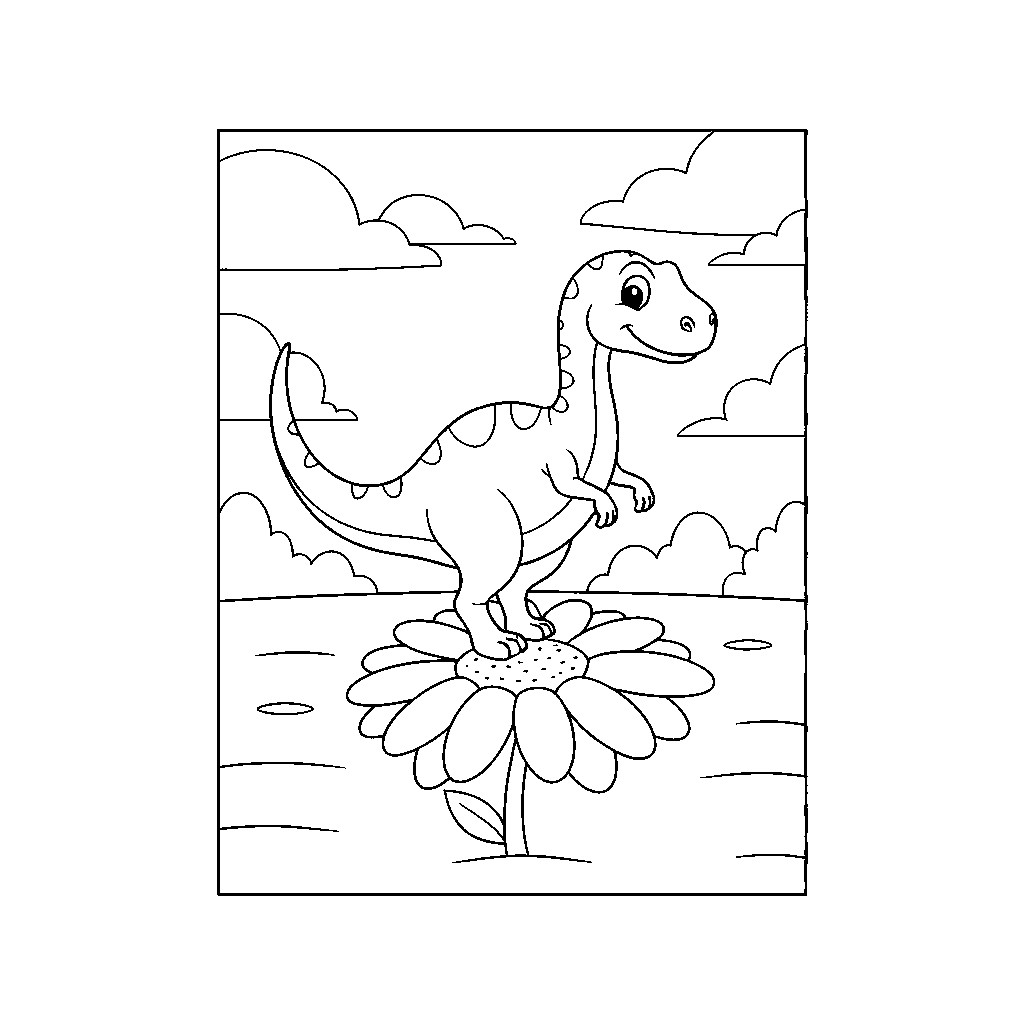 Daisy Dino i Blomsterfältet