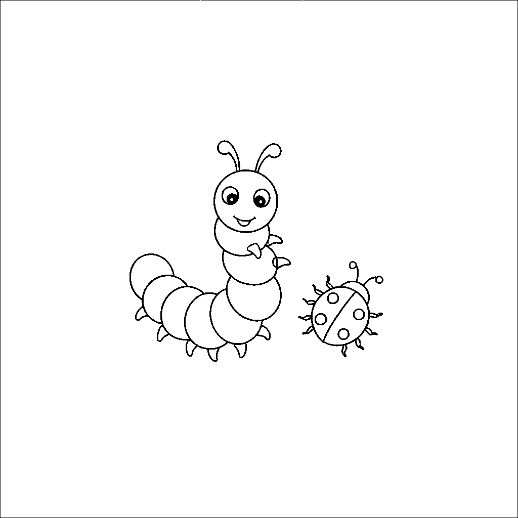 Tańcząca Gąsienica z Przyjacielem