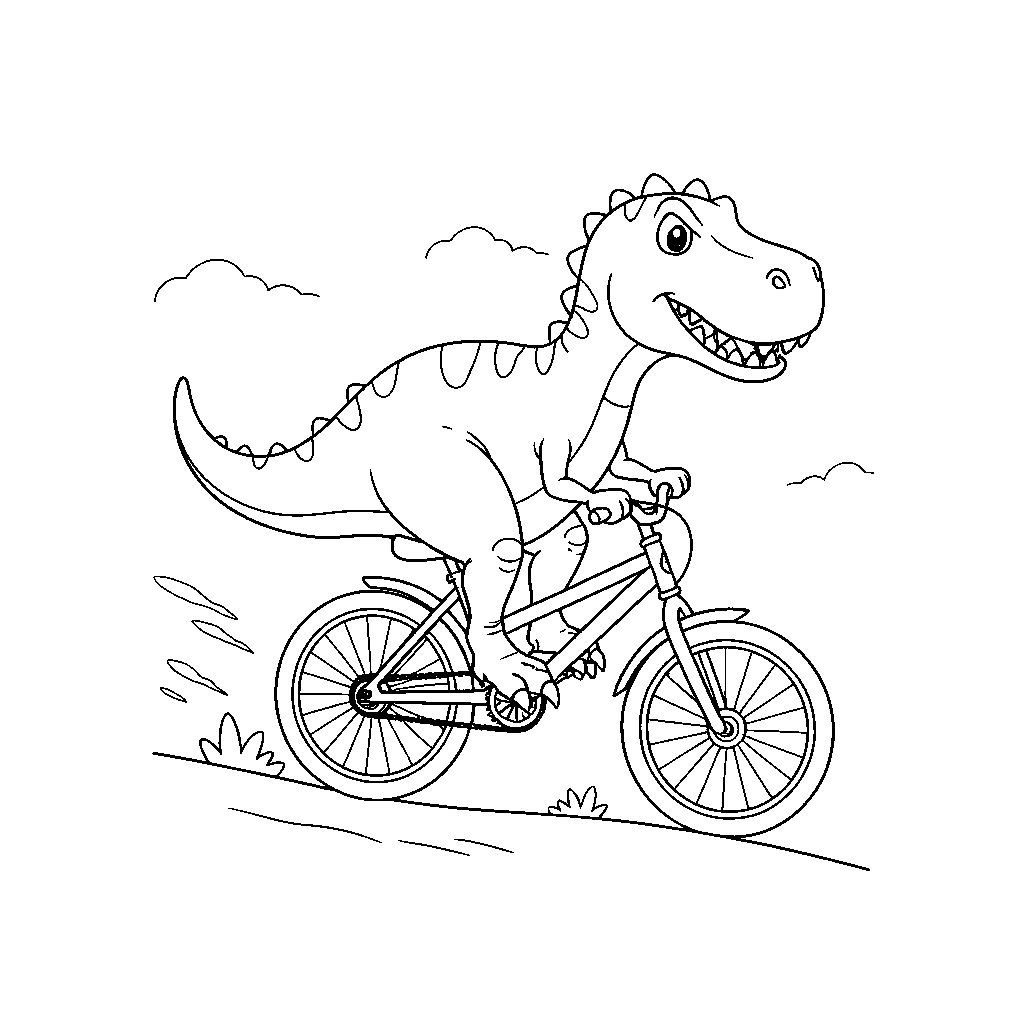Dino na Cyklistickém Výletu
