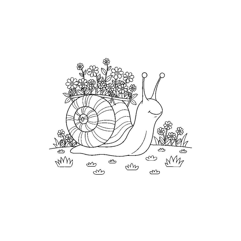Jättesnigel med Förhäxad Trädgård