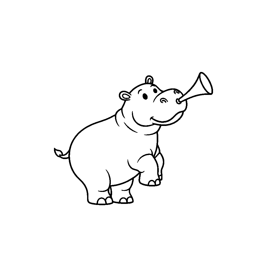 Hroch Hrající na Trubku