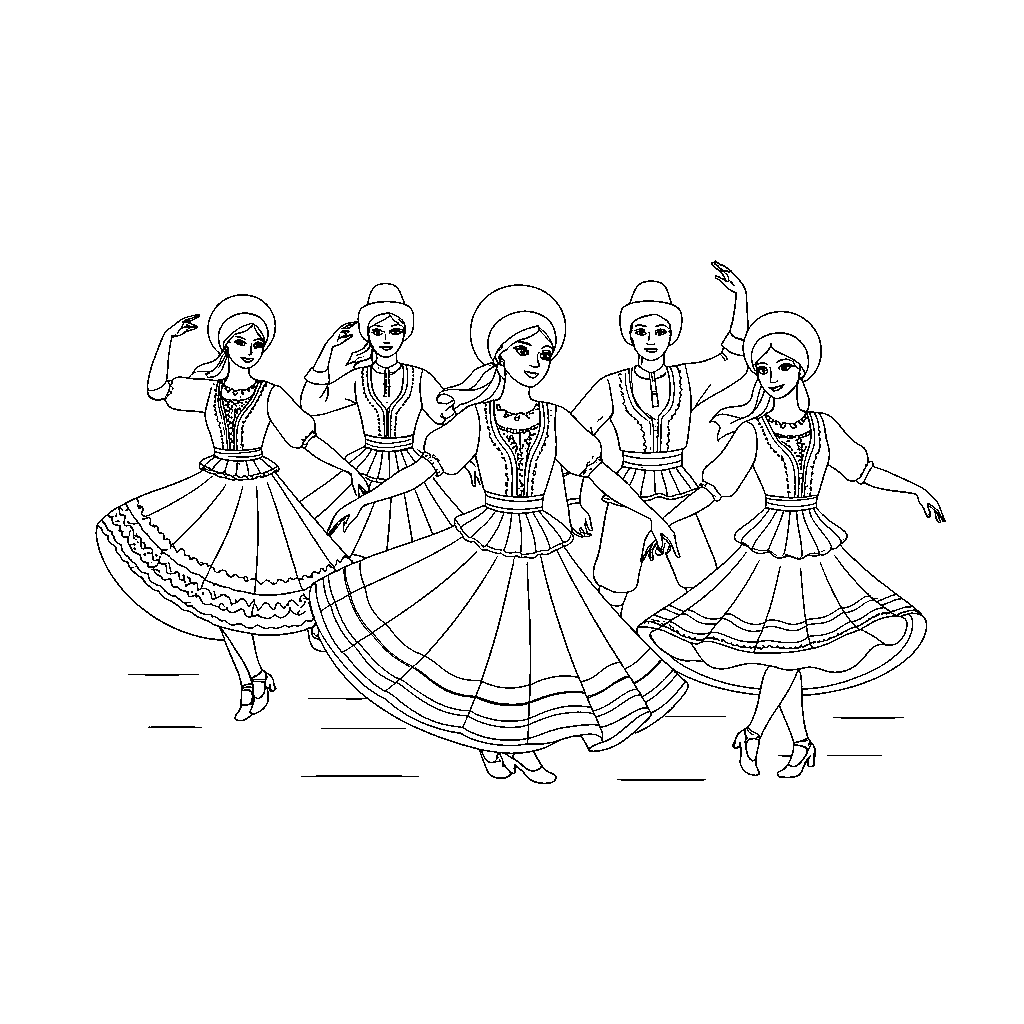 Jubilant Festival Dance Celebration