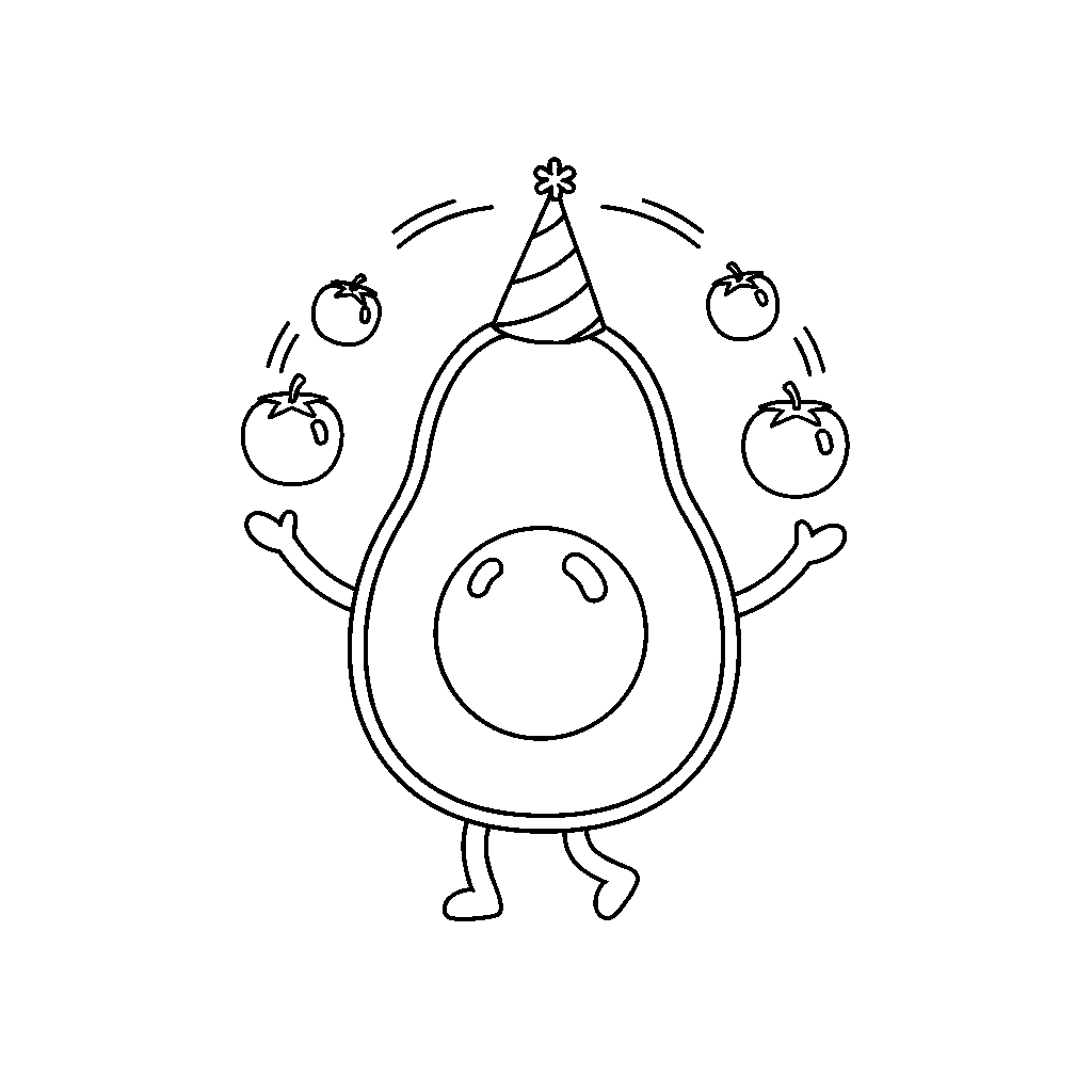 Jonglování s Avokádem