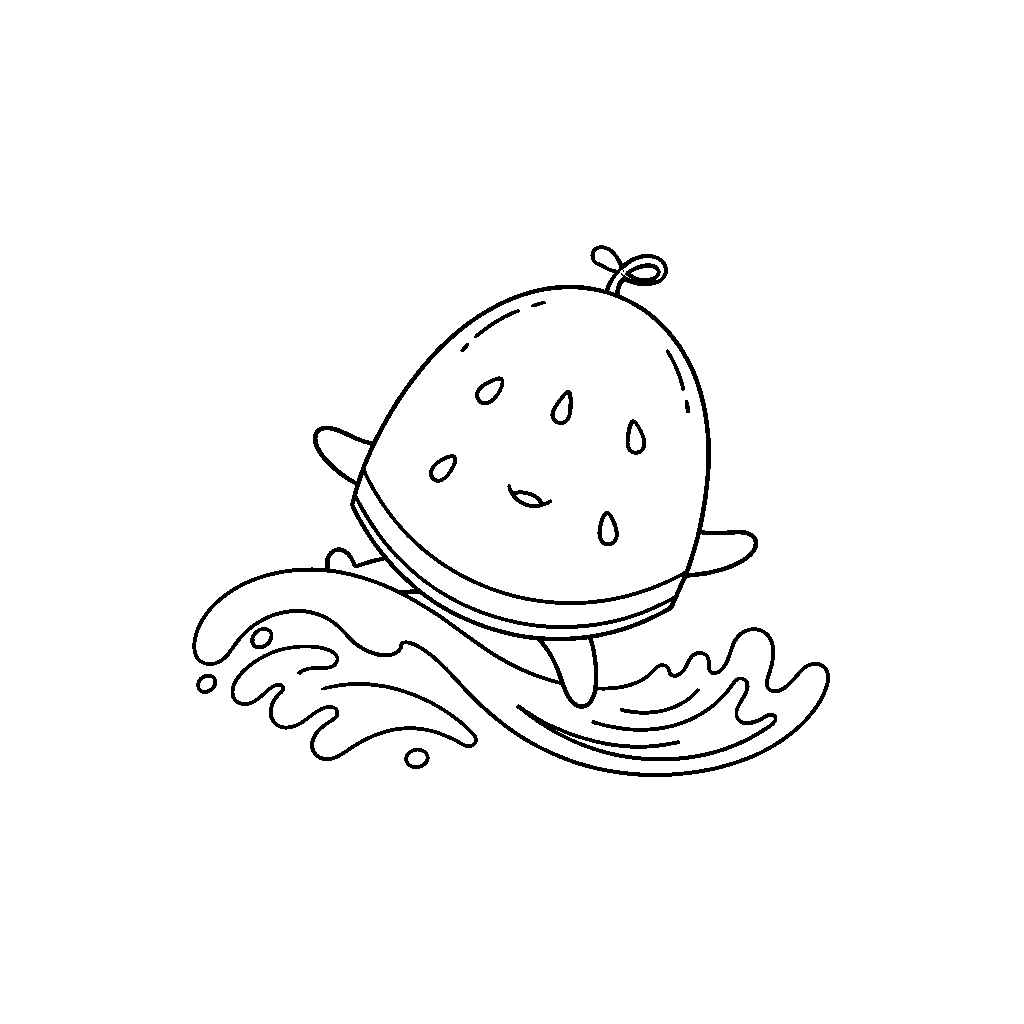 Surf de Pastèque Majestueuse