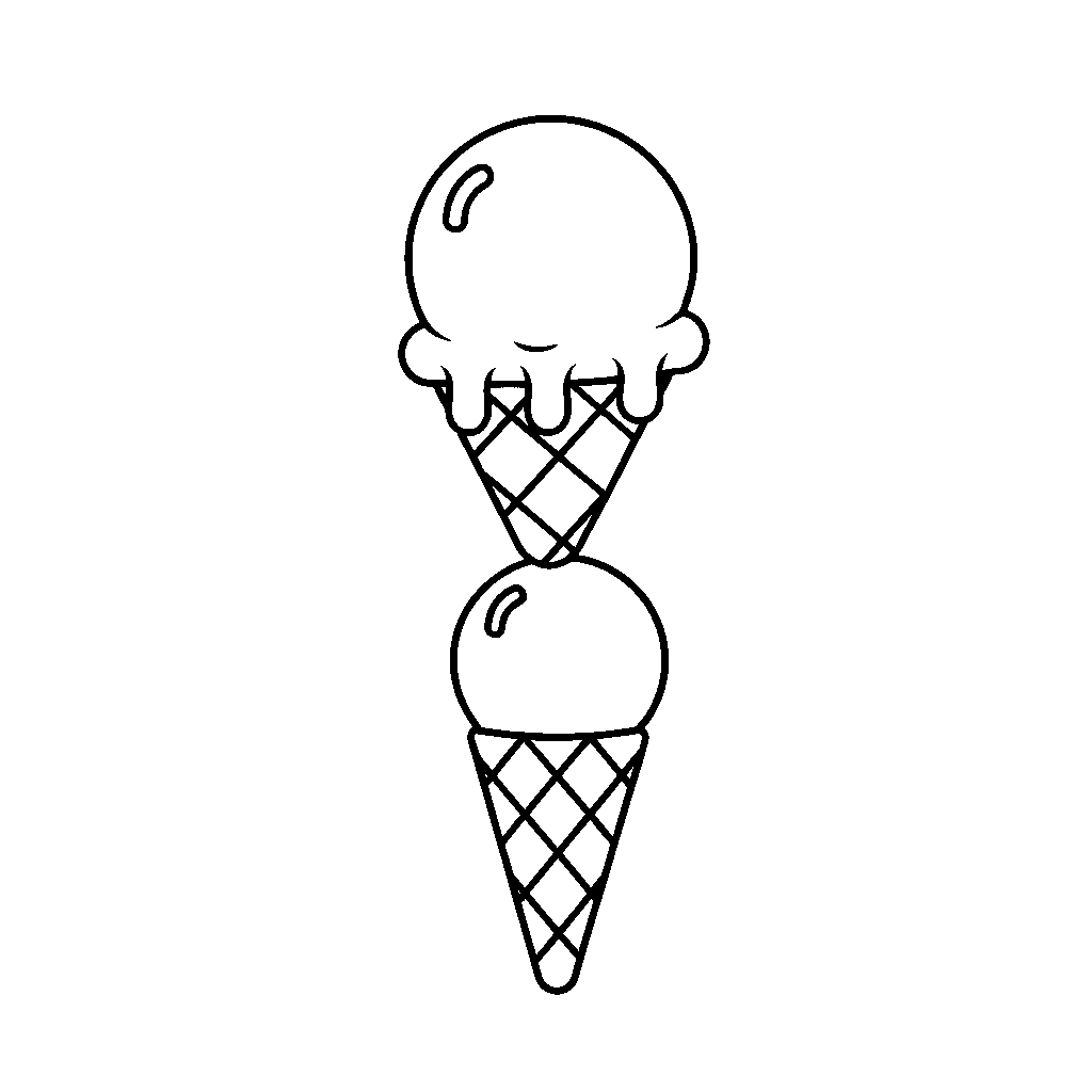 Silly Ice Cream Cone Juggling
