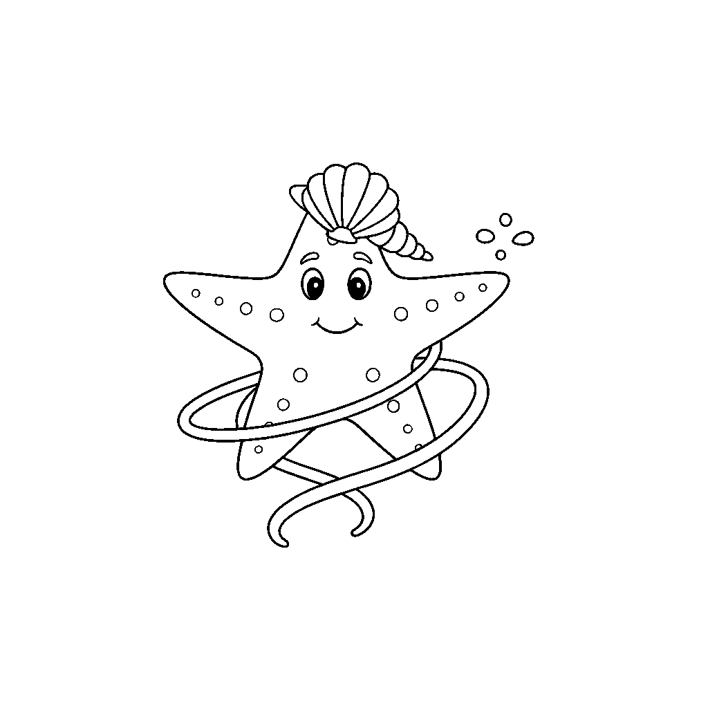 Sternen Nacht Muschel Tanz