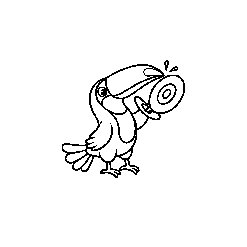 Toucan Clashing Cymbals