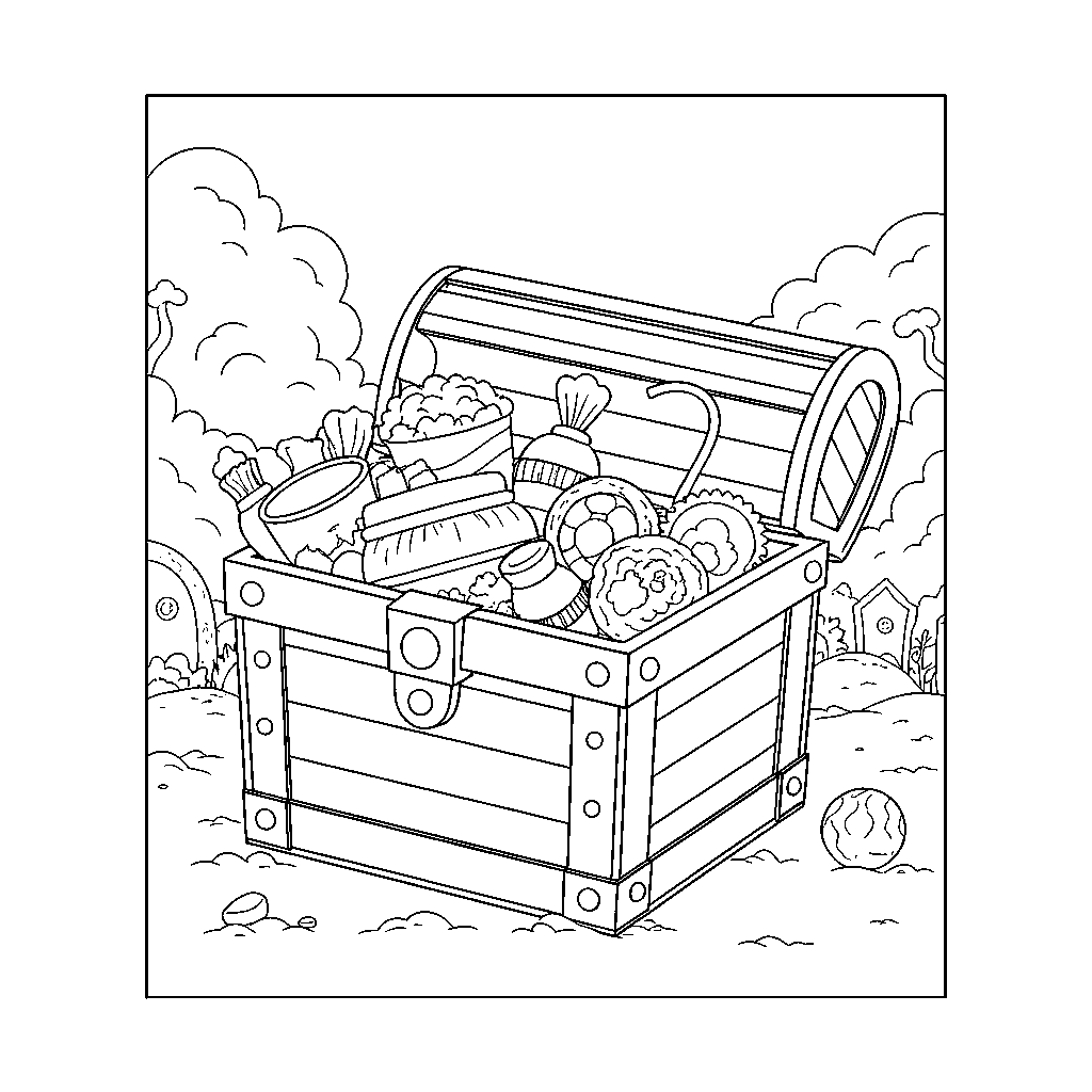 Treasure Chest of Snacks