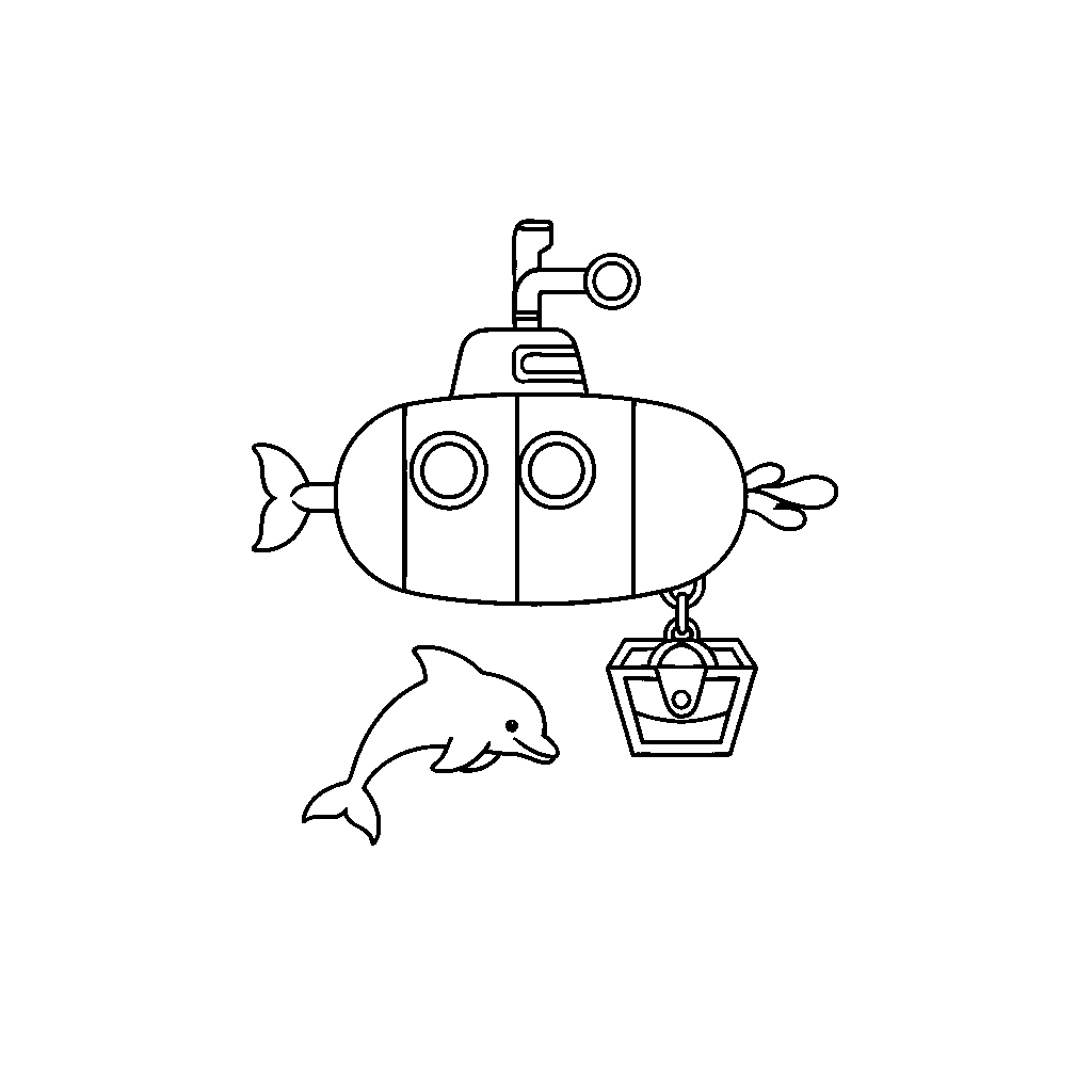 Underwater Delivery Submarine