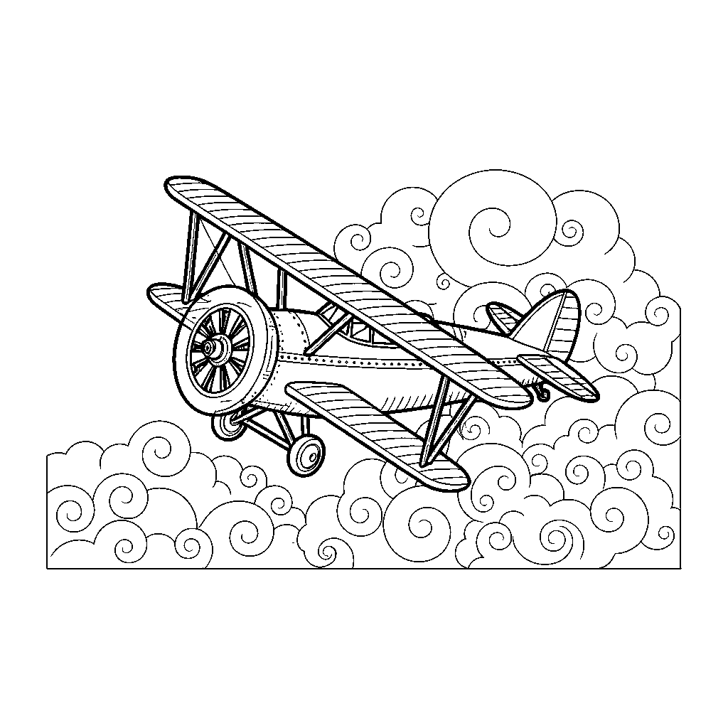 Aviones Vintage en Maniobra de Combate